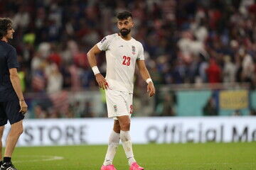 بازیکن تیم ملی: نیمه دوم ریتم بازی از دستمان در رفت