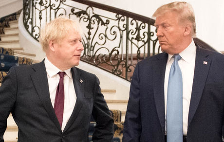 اولین معامله تجاری دولت جانسون با آمریکا منعقد شد