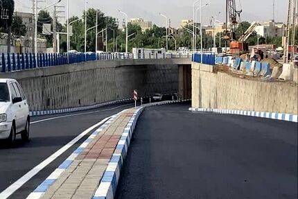 زیرگذر متوسلیان-باغستان در منطقه ۲۱ تهران افتتاح شد
