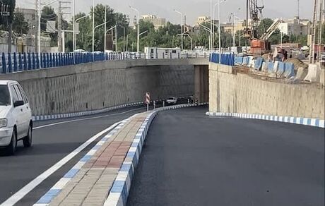 زیرگذر متوسلیان-باغستان در منطقه ۲۱ تهران افتتاح شد