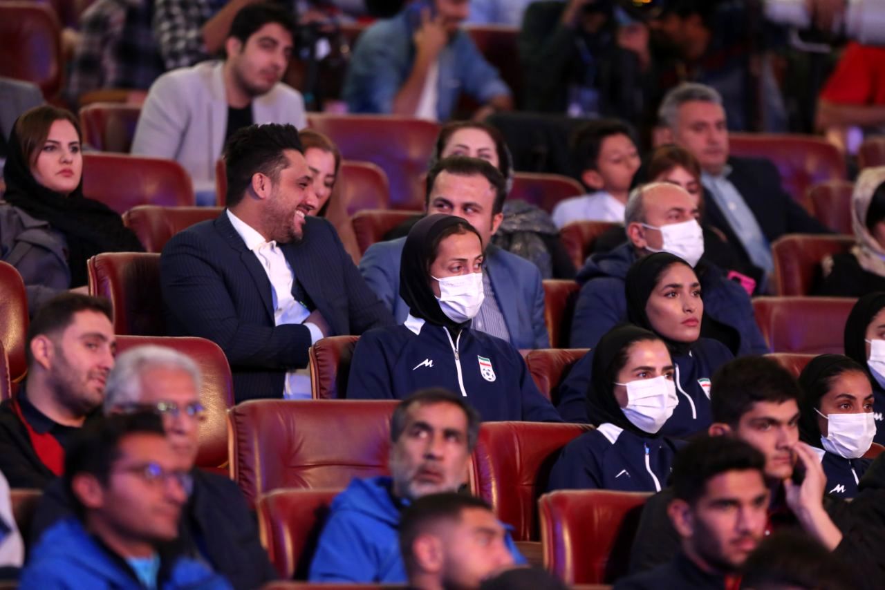 مراسم بدرقه و رونمایی از پیراهن تیم ملی فوتبال در جام جهانی قطر