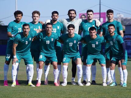 برد تیم ملی فوتبال مقابل یک تیم محلی در مکزیک