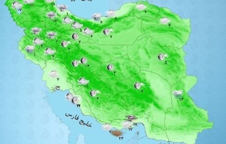 آغاز دوباره بارش‌ها در کشور از فردا