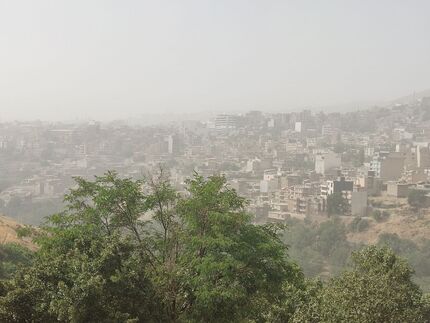 آلودگی وحشتناک هوای سردشت