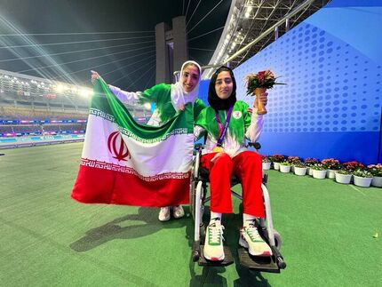 ایران همچنان در رده دوم جدول مدالی پاراآسیایی
