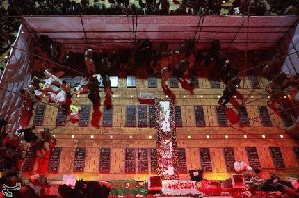 پیکر سردار سلیمانی به خاک سپرده شد