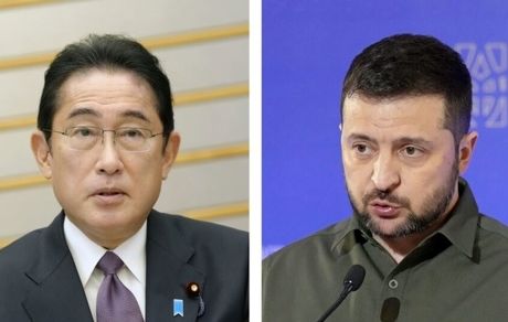 نخست وزیر ژاپن بدون اعلام قبلی به اوکراین سفر کرد