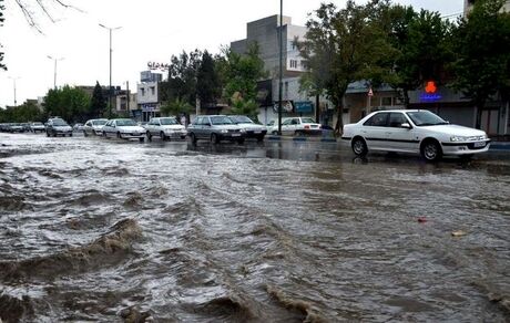 شیراز، دریاچه شد