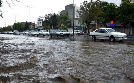 شیراز، دریاچه شد