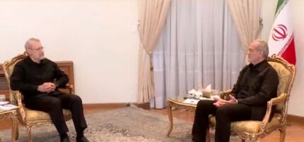 لاریجانی با رئیس جمهور منتخب دیدار کرد