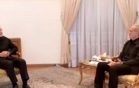 لاریجانی با رئیس جمهور منتخب دیدار کرد