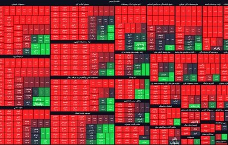 سقوط سنگین بورس در نوزدهمین روز زمستان