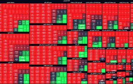سقوط سنگین بورس در نوزدهمین روز زمستان