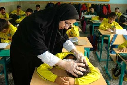 شیوع شپش در مدارس دخترانه تحت کنترل است