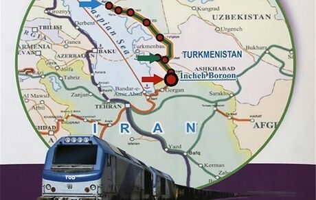 ساخت دو خط جدید ریلی در مرز ریلی ایران و ترکمنستان