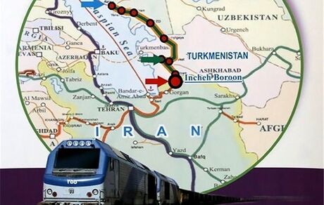 ساخت دو خط جدید ریلی در مرز ریلی ایران و ترکمنستان