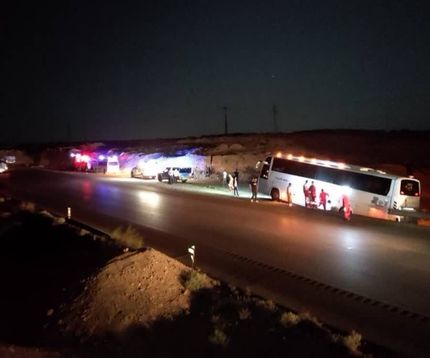 یک حادثه دیگر برای اتوبوس‌ها در استان سمنان