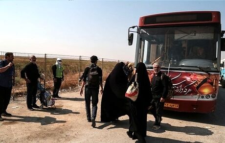 بلیت اتوبوس زائران اربعین صرفاً به نام زائر صادر خواهدشد