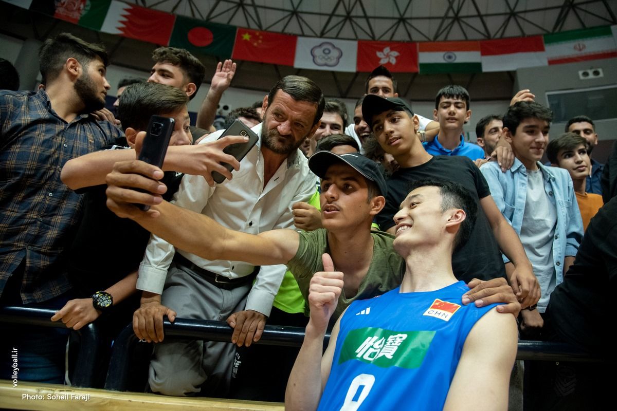 روز پنجم والیبال قهرمانی مردان آسیا در ارومیه