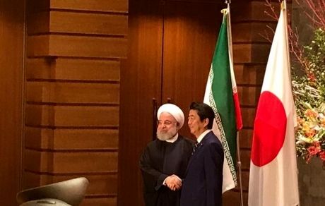 استقبال رسمی نخست وزیر ژاپن از رئیس جمهوری اسلامی ایران