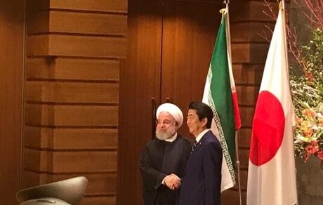 استقبال رسمی نخست وزیر ژاپن از رئیس جمهوری اسلامی ایران
