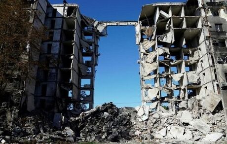 بمباران جنوب دونستک توسط روسیه، ۱۲۰ اوکراینی را به کشتن داد