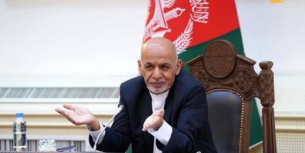  اشرف غنی: هرگز در مقابل طالبان تسلیم نخواهیم شد