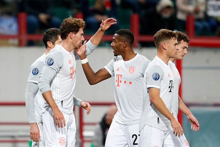 صعود موقت بایرن به صدر جدول بوندسلیگا