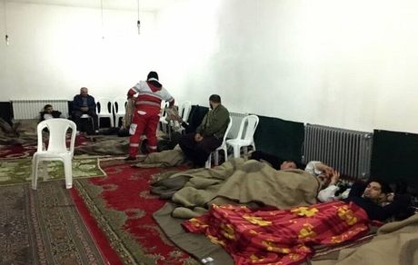 اعلام محل‌های اسکان اضطراری در بومهن