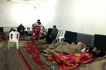 اعلام محل‌های اسکان اضطراری در بومهن