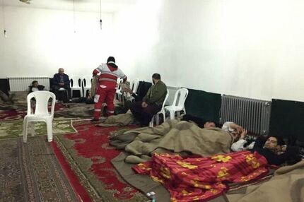 اعلام محل‌های اسکان اضطراری در بومهن
