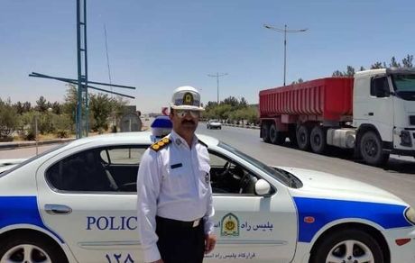 توقیف یک تریلی با راننده ۱۲ ساله!