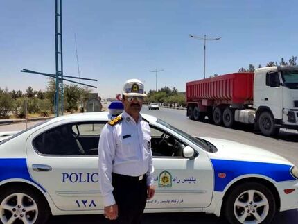 توقیف یک تریلی با راننده ۱۲ ساله!