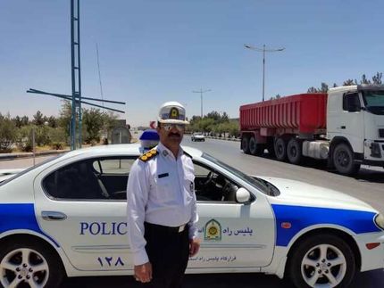توقیف یک تریلی با راننده ۱۲ ساله!
