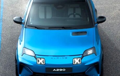 تعریف متفاوت از رانندگی خودروهای الکتریکی با هاچ بک جذاب Alpine A290