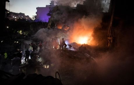 حمله وحشتناک ارتش رژیم صهیونیستی به لبنان + ویدئو