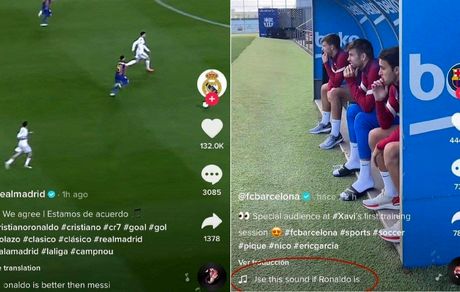 گاف اکانت رسمی بارسلونا: پخش آهنگ کریس بهتر از مسی است