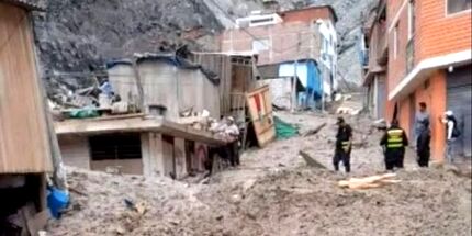 حداقل ۴۰ کشته بر اثر رانش زمین در پرو