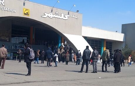 حریق قطار مترو گلشهر