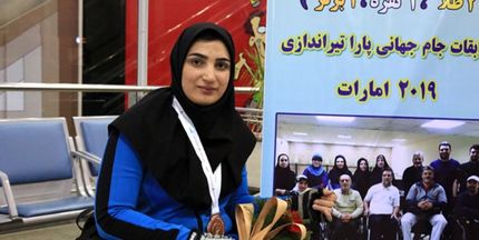 ملی‌پوش پاراتیرانداز مدال خود را به مزایده گذاشت