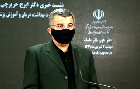 حریرچی: ابتلای مجدد ۱۴ درصد مبتلایان به کرونا در ایران/ ۹۸ درصد بهبودیافتگان پلاسما اهدا نکرده اند
