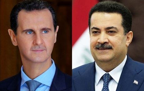 گفتگوی تلفنی بشار اسد با نخست وزیر عراق