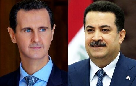 گفتگوی تلفنی بشار اسد با نخست وزیر عراق