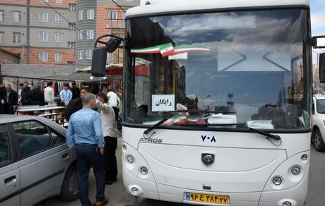 جابجایی بدون هزینه شهروندان ارومیه‌ای به باغ رضوان در آخرین پنجشنبه ۱۴۰۴ / اتوبوس‌های ملکی رایگان شد