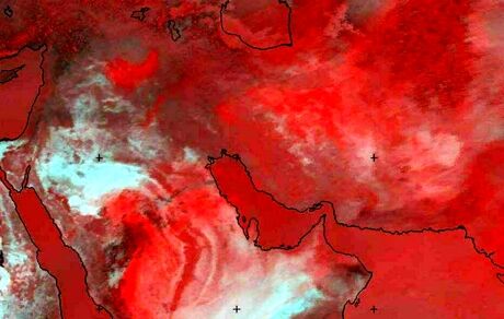 توده جدید گردوخاک و ریزگرد در راه ایران