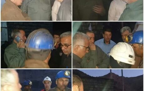 پیکر بی‌جان ۶ معدنچی محبوس معدن رزمجاه طزره بیرون کشیده شد