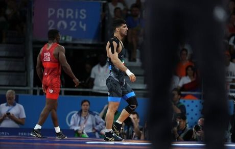 فرنگی‌کار وزن ۷۷ کیلوگرم ایران به نیمه نهایی المپیک نرسید