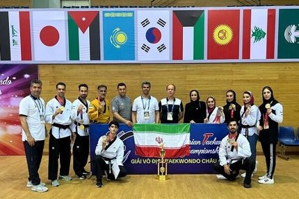 نایب قهرمانی تیم ملی پومسه کشورمان در قهرمانی آسیا