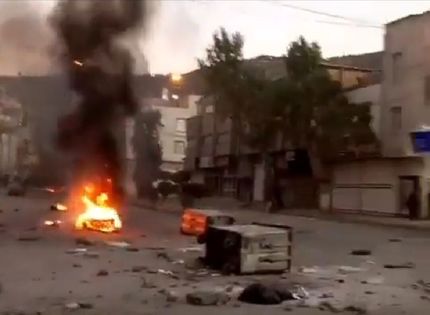 گزارش خبرگزاری دولت از ناآرامی‌های مریوان