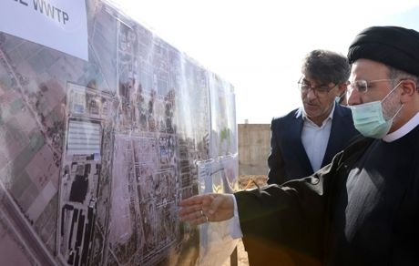 بازدید رئیس جمهور از بزرگ‌ترین تصفیه‌خانه فاضلاب ایران 